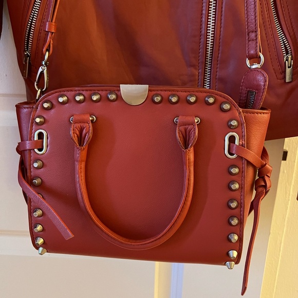 Mango genuine leather biker jacket - Picture 8 of 13